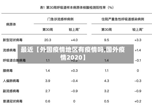 最近【外国疫情地区有疫情吗,国外疫情2020】-第2张图片