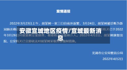 安徽宣城地区疫情/宣城最新消息-第2张图片