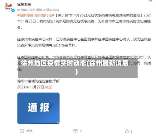徐州地区疫情实时动态(徐州最新消息)-第2张图片