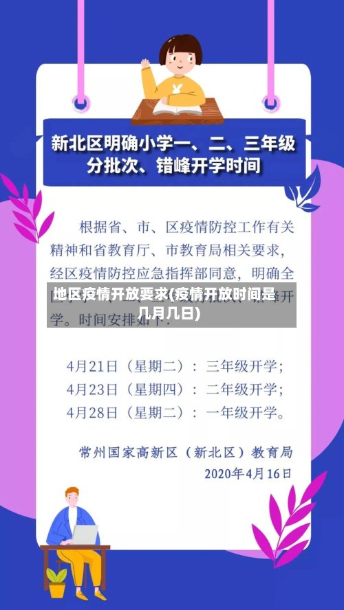 地区疫情开放要求(疫情开放时间是几月几日)
