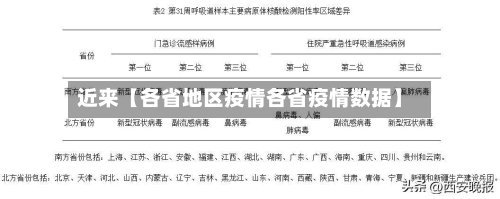 近来【各省地区疫情各省疫情数据】-第2张图片