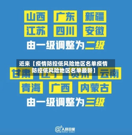 近来【疫情防控低风险地区名单疫情防控低风险地区名单最新】