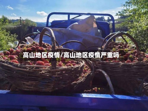 高山地区疫情/高山地区疫情严重吗