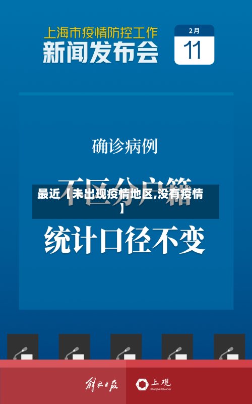 最近【未出现疫情地区,没有疫情】