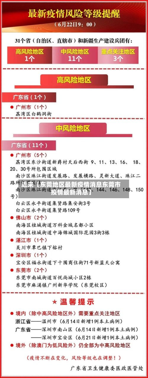 近来【东莞地区最新疫情消息东莞市疫情最新消息】-第2张图片