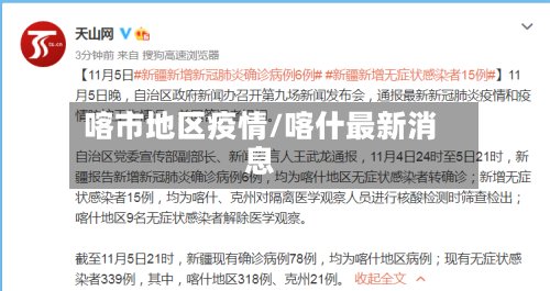 喀市地区疫情/喀什最新消息-第2张图片