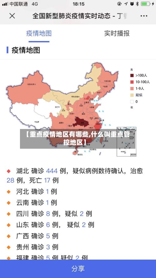 【重点疫情地区有哪些,什么叫重点管控地区】