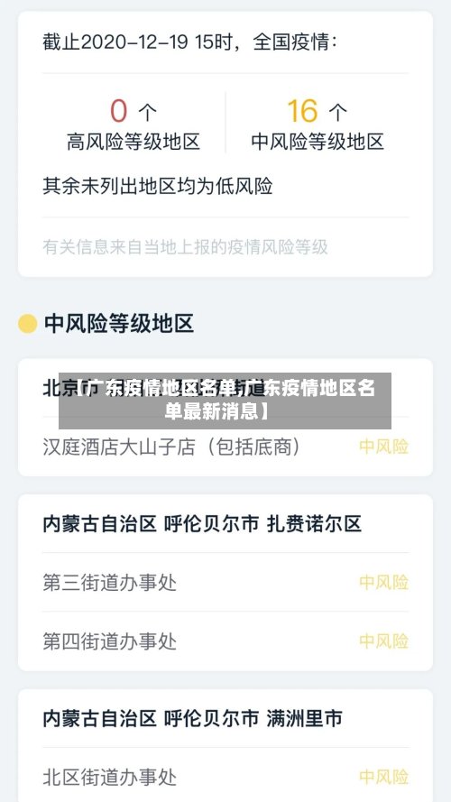 【广东疫情地区名单,广东疫情地区名单最新消息】-第3张图片